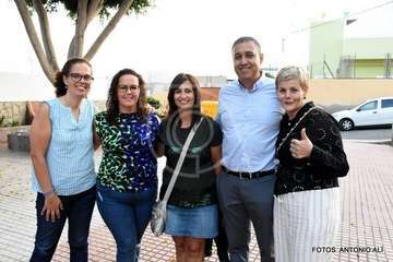 Pregón de La Viña a cargo del alcalde de Telde y actuación del humorista Maestro Florido (Foto Antonio Alí y TA)
